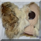 H64. Fur mittens. - $48 